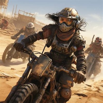  Armageddon Riders:  A Chaotic Motorcycle Derby Through Post-Apocalyptic Wastelands!