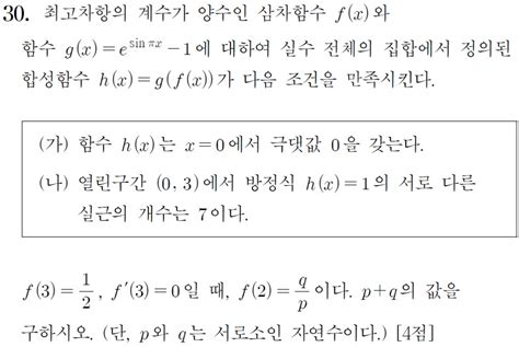 수능 수학 등급컷, 고양이도 이해할 수 있는 수학의 세계